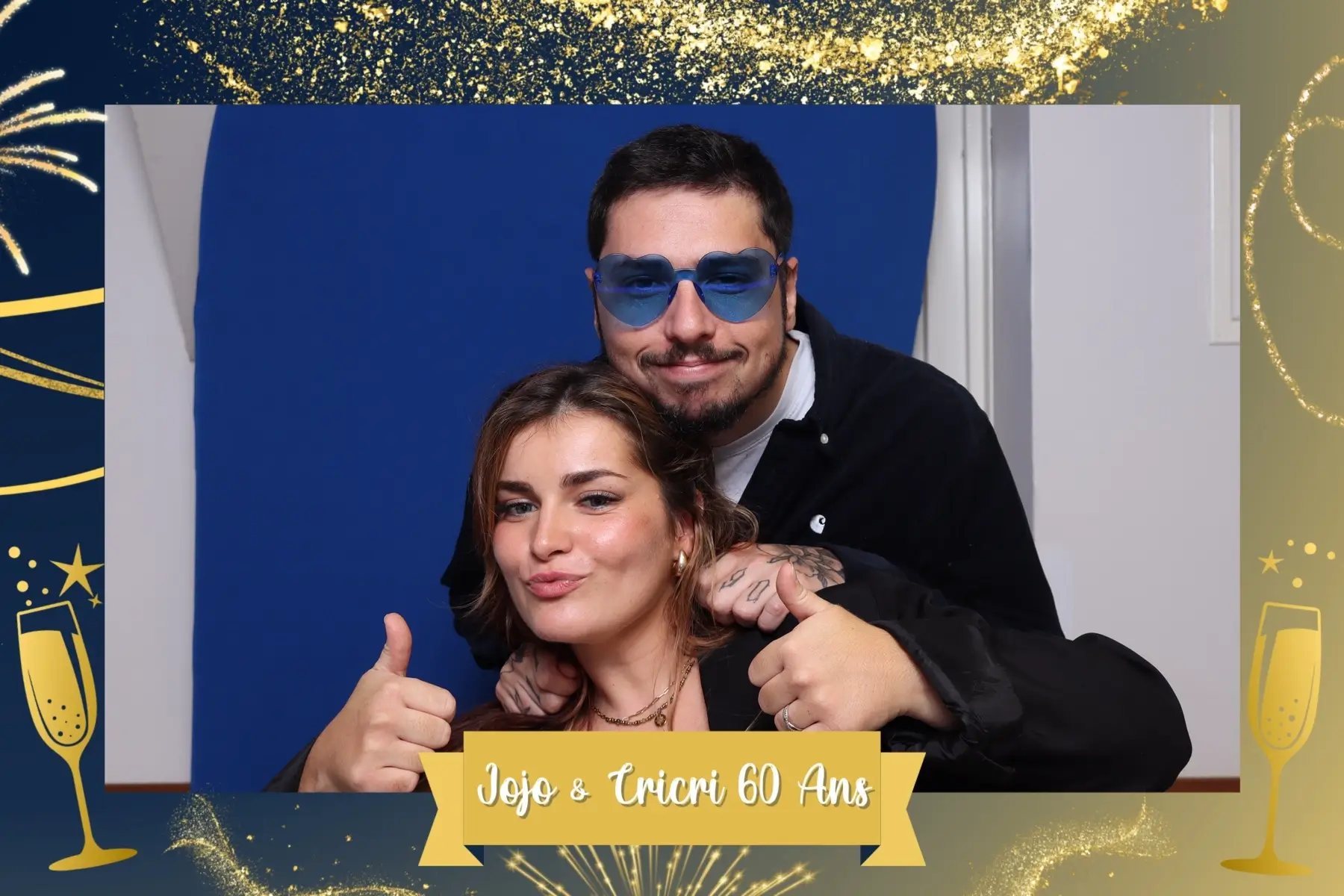 Anniversaire 60 ans photobooth Normandie