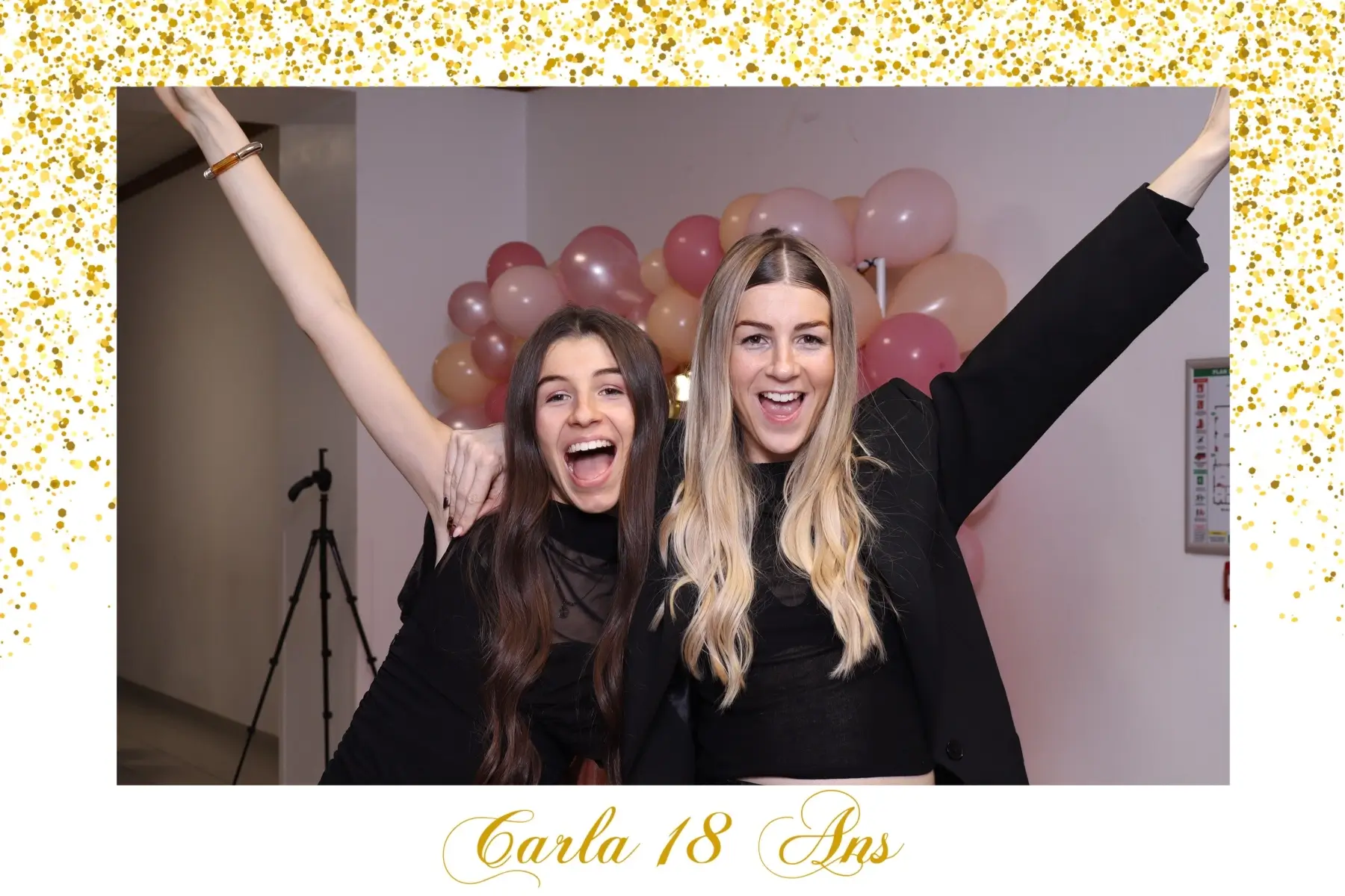 Anniversaire 18 ans photobooth Le Havre